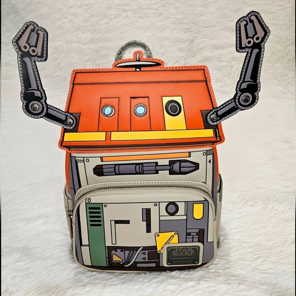 Loungefly Exclusive Star Wars Rebels Chopper Cosplay mini Backpack - Picture 1 of 6